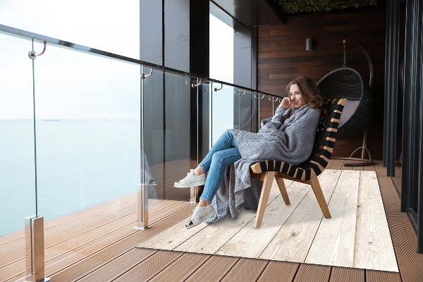 Outdoor terrace carpet Sure boards