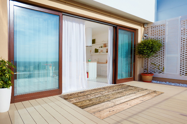 Modern terrace mat boards
