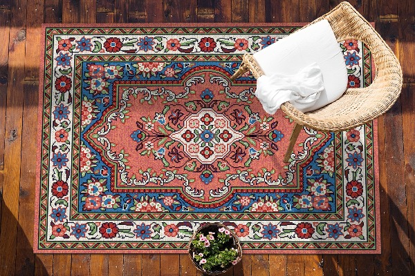 Garden rug amazing pattern Classic mosaic