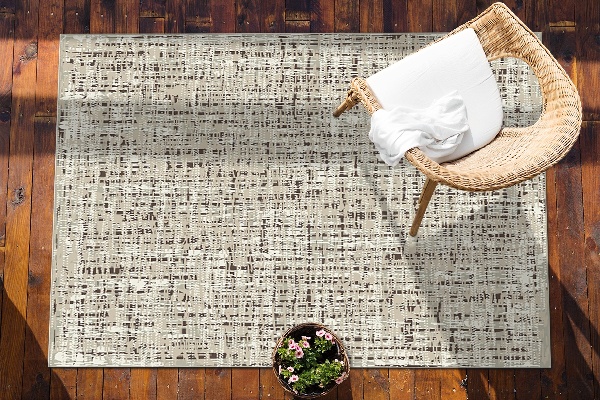 Outdoor mat for patio texture cloth