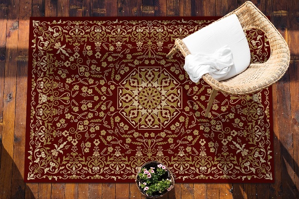 Carpet for terrace garden balcony vegetable pattern