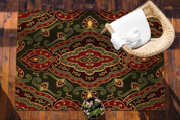 Carpet for terrace garden balcony floral patterns