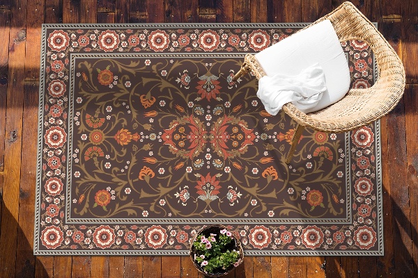 Outdoor rug for terrace Arabic style