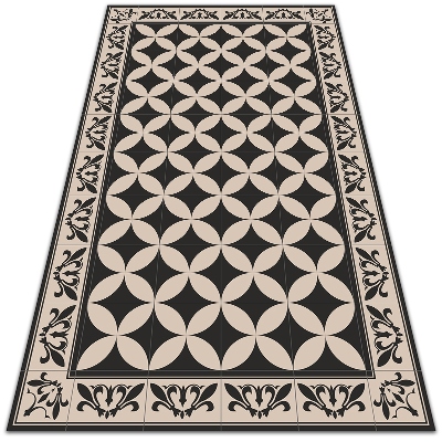 Garden rug amazing pattern Spanish tiles