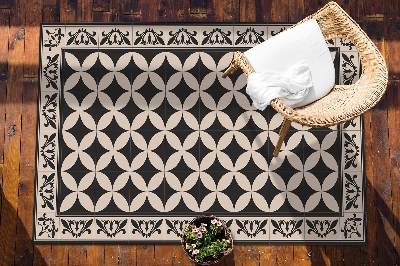 Garden rug amazing pattern Spanish tiles