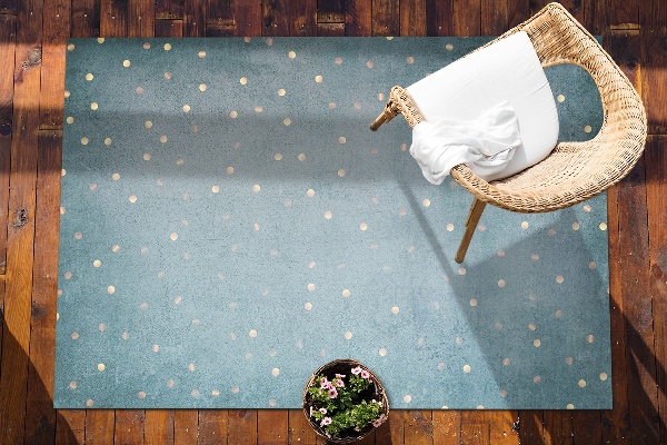 Garden rug amazing pattern Starry sky