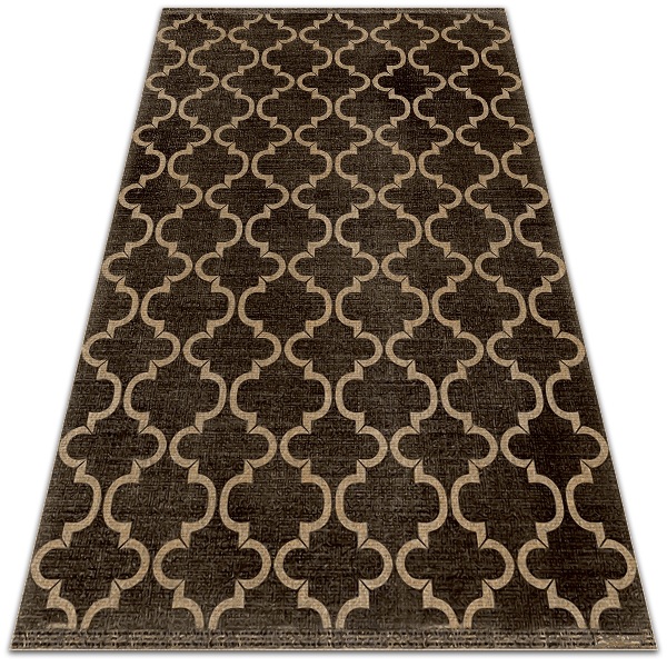 Modern outdoor carpet oriental pattern