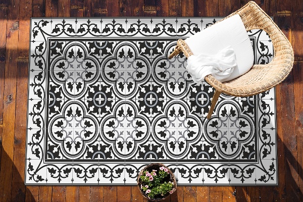 Balcony rug Portuguese tiles