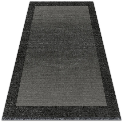 Outdoor carpet for balcony terrace gray frame
