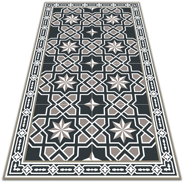 Outdoor rug for terrace rose