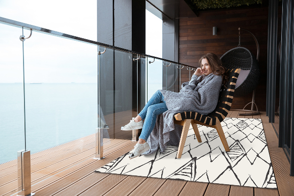 Balcony rug The peaks formula