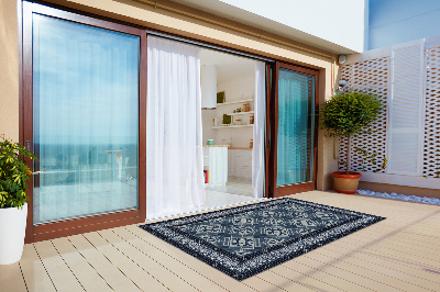 Outdoor carpet for terrace Navy talavera