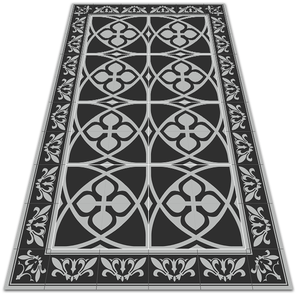 Modern balcony rug Celtic pattern