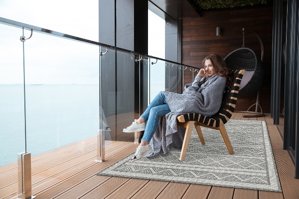 Modern outdoor carpet beautiful szlaczki