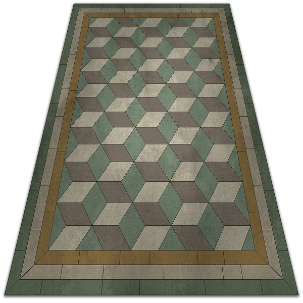 Modern terrace mat blocks