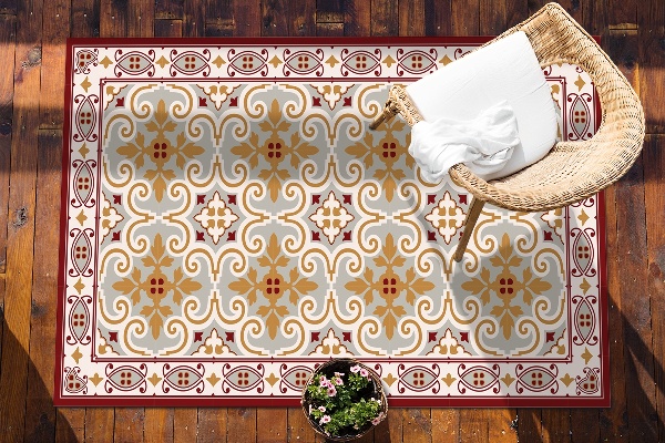 Modern outdoor carpet oriental style
