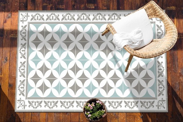 Balcony rug Portuguese tiles