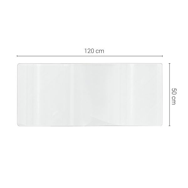 Soft glass for desk