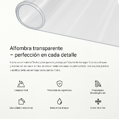 Soft glass for desk