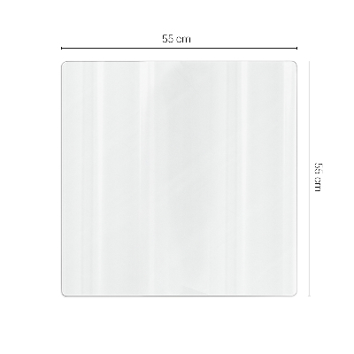 Soft glass for desk