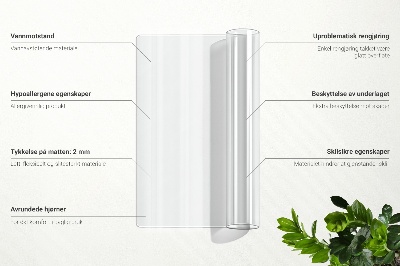 Soft glass for desk