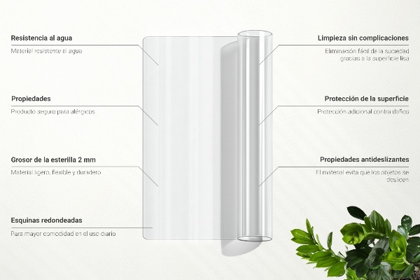Soft glass transparent