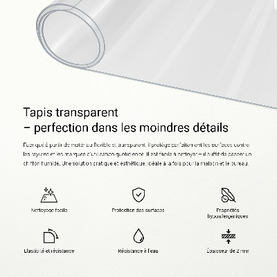 Soft glass transparent