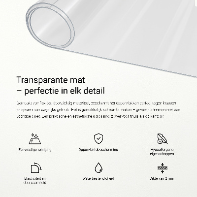 Soft glass transparent