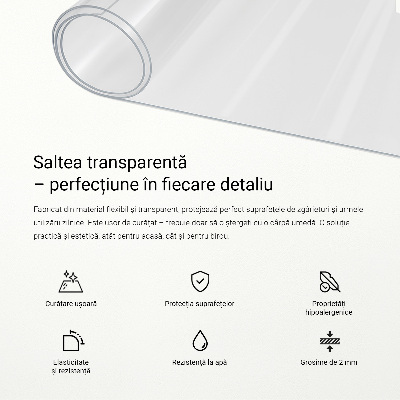 Soft glass transparent