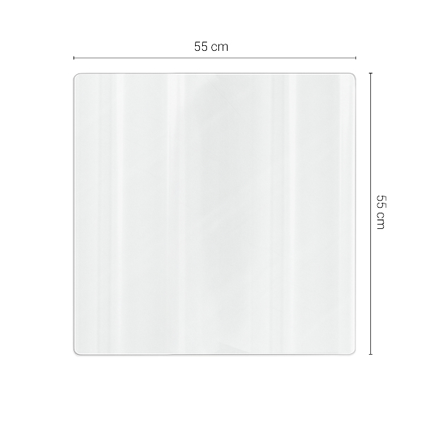 Soft glass transparent