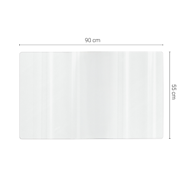 Soft glass transparent