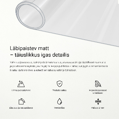 Soft glass transparent