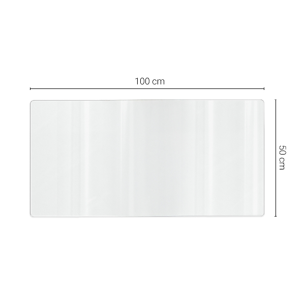 Soft glass transparent