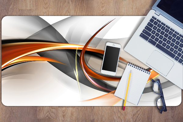 Full desk pad Abstract ribbon