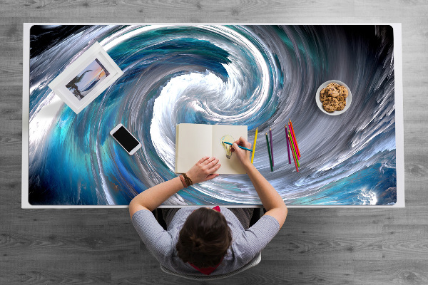 Large desk mat for children Vortex