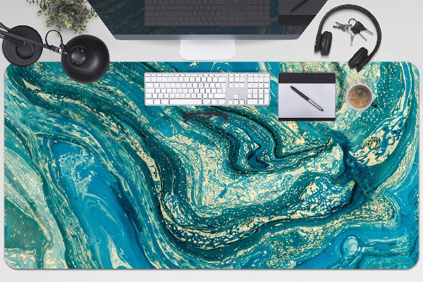 Full desk pad Abstraction blue