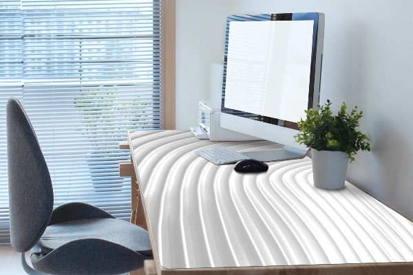 Desk pad white gouging