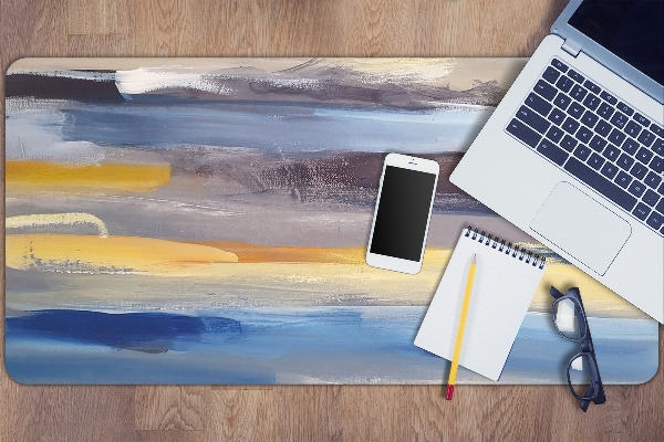 Full desk mat painted sky