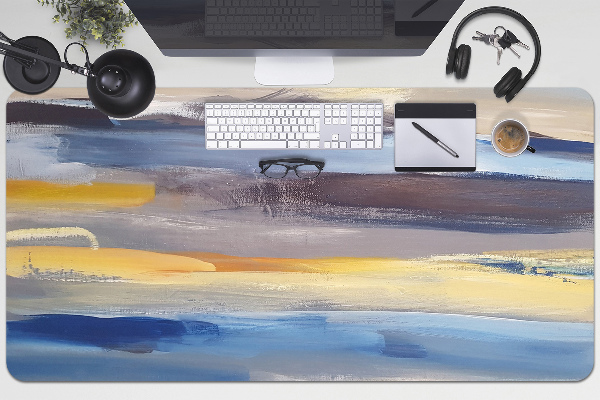 Full desk mat painted sky