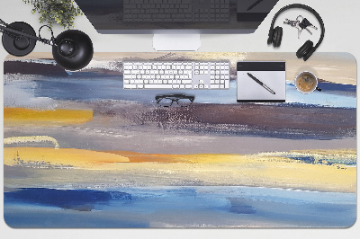 Full desk mat painted sky