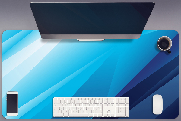 Full desk pad blue shift