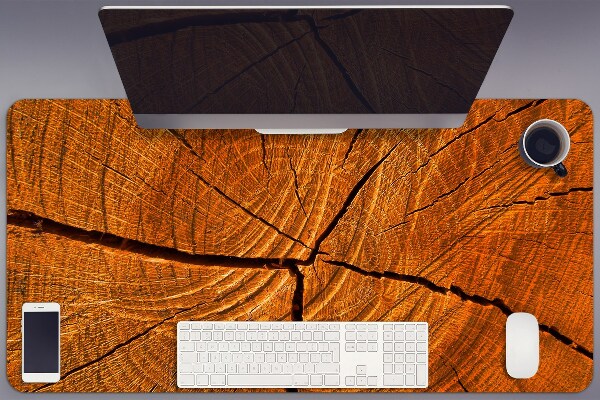 Large desk mat for children Tree trunk