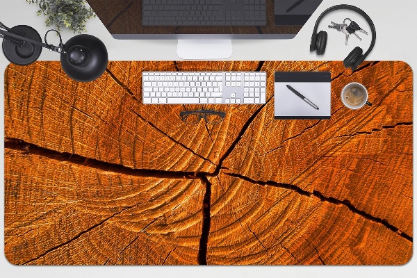 Large desk mat for children Tree trunk