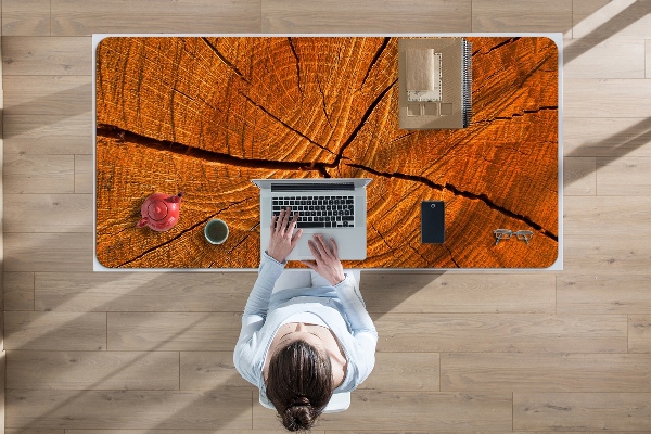 Large desk mat for children Tree trunk