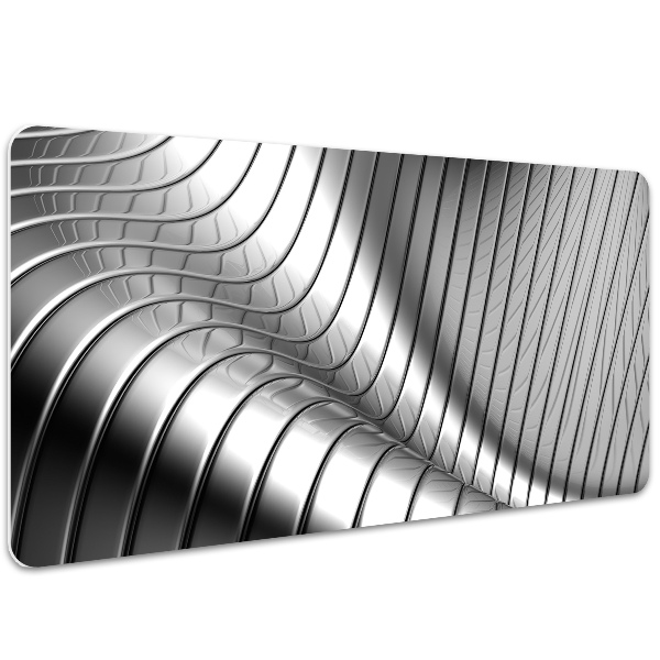 Large desk mat for children metallic