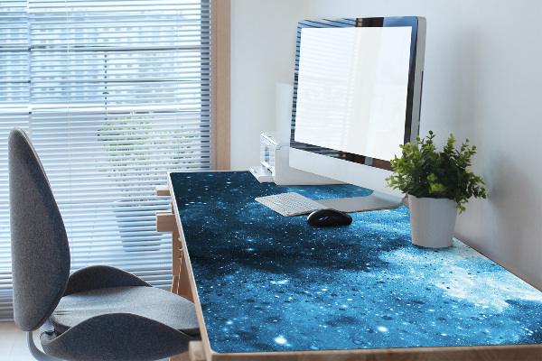 Large desk mat for children Sky at night