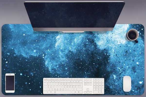 Large desk mat for children Sky at night