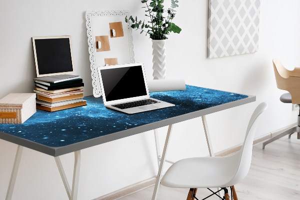 Large desk mat for children Sky at night