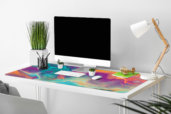 Full desk mat colorful patterns