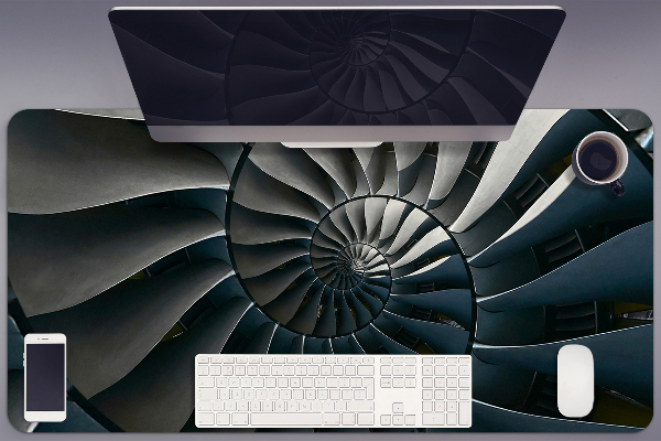 Large desk mat for children Stairs